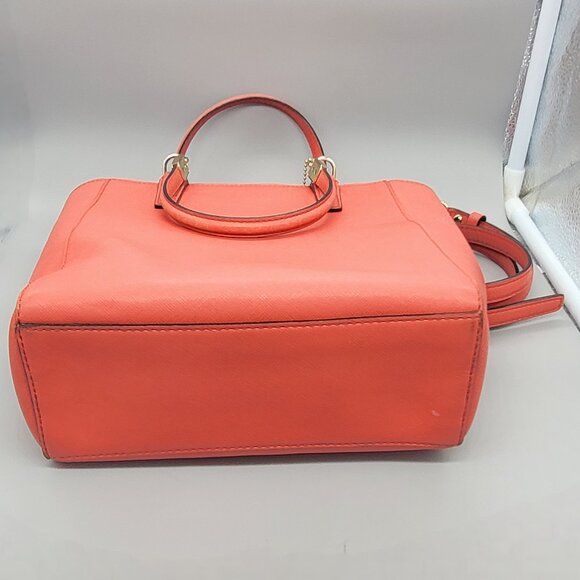 COACH MADISON MINI NORTH/SOUTH TOTE IN SAFFIANO LEATHER LOVE RED - Picture 6 of 16